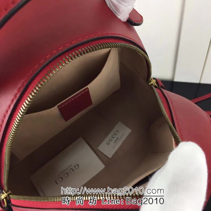 GUCCI古馳頂級原單 新款專櫃品質 實物實拍 476671大紅雙肩背包 HY1261